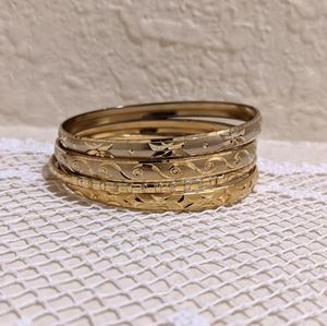 Set of 4 bangles